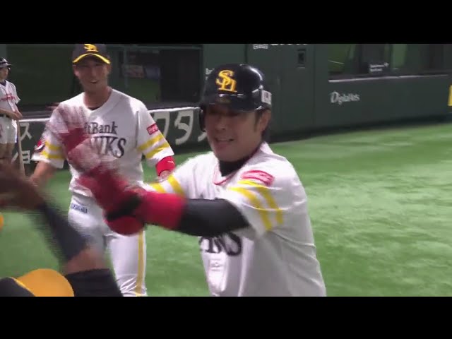 【5回裏】 ホークス・高谷 ライトスタンドへの今季第1号は勝ち越し弾!! 2019/9/5 H-E