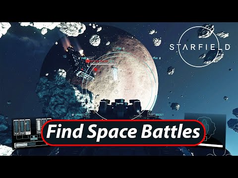 Starfield | Where to find space battles #starfield #starfieldgameplay