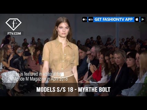 Myrthe Bolt Models Spring/Summer 2018 | FashionTV | FTV