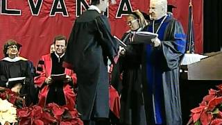 Cal U Fall 2011 Undergraduate Commencement Ceremony