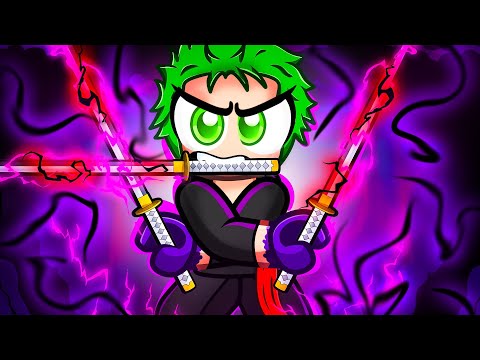 I Became RORONOA ZORO in Roblox Blox Fruits!