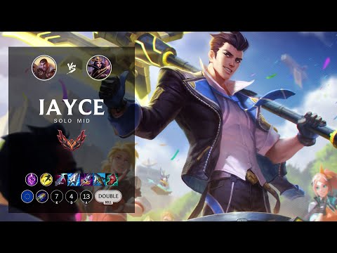 Jayce Mid vs LeBlanc - EUW Grandmaster Patch 12.14