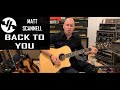 "Back to You" Matt Scannell Vertical Horizon Acoustic 10-29-20