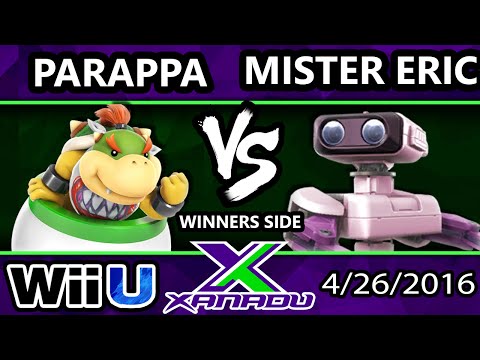 S@X 147 - HE | Mister Eric (R.O.B.) vs Parappa (Bowser Jr.) SSB4 Tournament - Smash 4