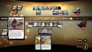 Magic Duels - lovebirdss' Bant Midrange GUW 38 vs 5C Ramp PlanarSkylands 38 BGRUW - Game 1