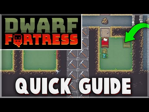 How to Make a Bedroom - Dwarf Fortress Quick Guide