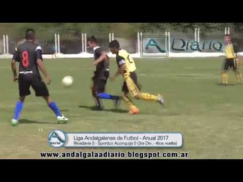 Rivadavia 0 - Aconquija 0 (Anual 2017 - 3ra Div) - 4tos vuelta