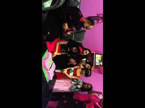 Tansi's eight birthday. ....