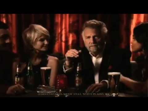 The Most Interesting Man In the World co-hosts the Yahoo Sports Minute w/ Angela Sun