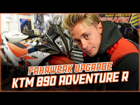 KTM 890 Adventure R: WP suspension and Akrapovič exhaust upgrade