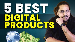 5 Best Digital Products to sell online in 2024 | How to sell digital products