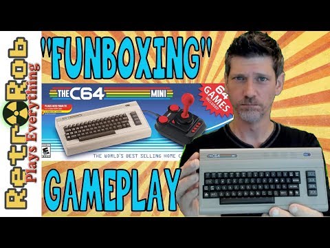 🕹️ C64 Mini Unboxing, Gameplay and Impressions. Commodore Greatness! 🕹️