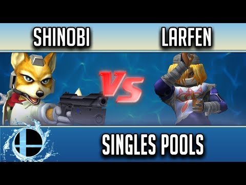Smash'N'Splash 3 - SINGLES POOLS - Shinobi vs. Larfen