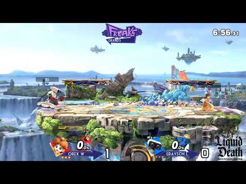 Grand Finals | Grayson (R.O.B., Donkey Kong) vs Orex (Peach) | FREAKS IRL SMASH @ FREE PLAY RICHARDS