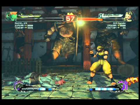RAZIEL ICE (Blanka) VS DIS Gandhi (Ibuki) XBL