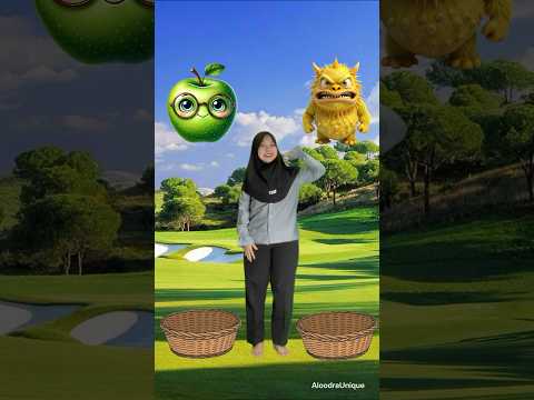 Ummi Inna - choosing the best fruit 🍉 🍎 #shorts #trending