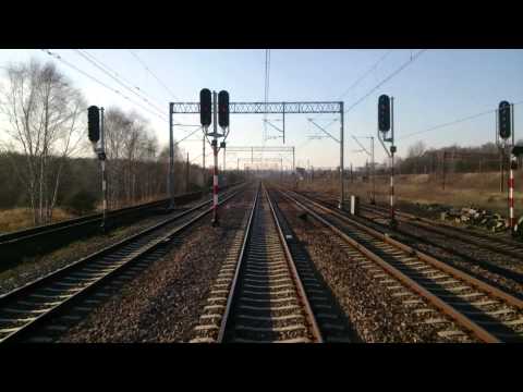 Odcinek Katowice - Myszków z tyłu TLK Oleńka