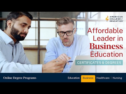 , title : 'Affordable, Fully Online Business Programs at American College of Education'