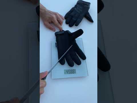Cut proof gloves Mechanix CR5 #police #security #testing