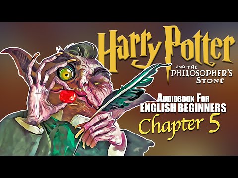 🧙‍♂️⚡HARRY P0TTER BOOK 1 Ch-5⚡🧙‍♂️ audiobook for English Beginners (Leitura Guida)