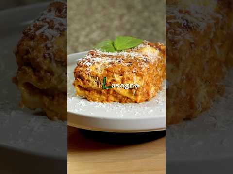 L is for (World's 2nd Best) Lasagna