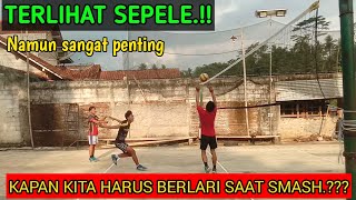Download lagu kapan kita harus melakukan awalan kaki saat melakukan smash bola voli//voli tutorial mp3
