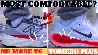 Which Is MOST COMFORTABLE? Nike Vomero Plus vs New Balance F