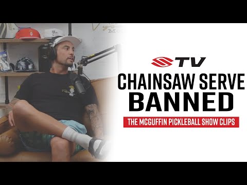 Tyson McGuffin and Kyle McKenzie's Take on Pickleball's Ban of the Chainsaw Serve Will Surprise You