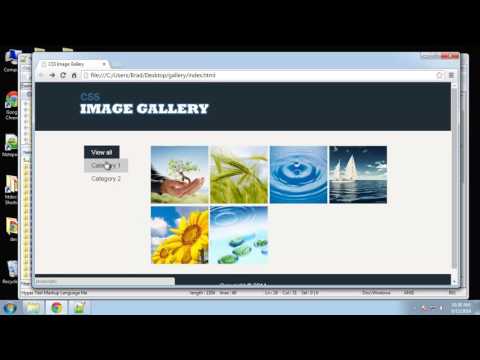 Learn to make a functional CSS3 image gallery - Part 5
