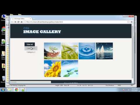 Learn to make a functional CSS3 image gallery Part 5