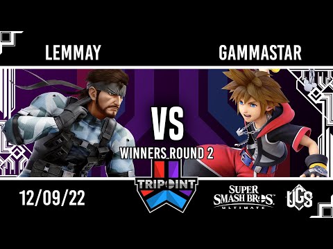 Tripoint Smash 171  -  Winners Round 2  -  Lemmay(Snake) Vs. GammaStar(Sora)