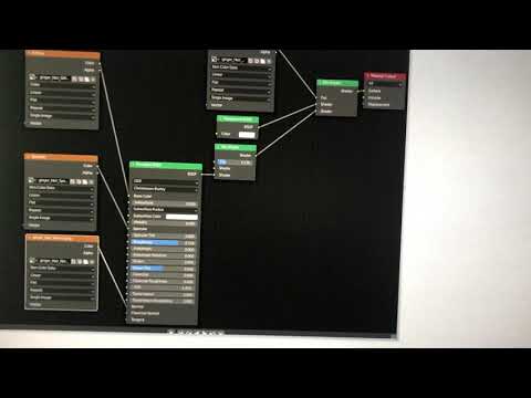 Fixing hair opacity . From Mixamo to Blender 2.8