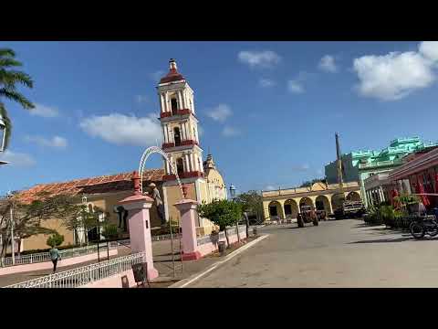 Cuba. Remedios pueblo colonial del centro norte en la provincia de Villa Clara la 8va Villa fundada