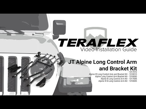 JT Long Arm & Bracket Kit Install | TeraFlex