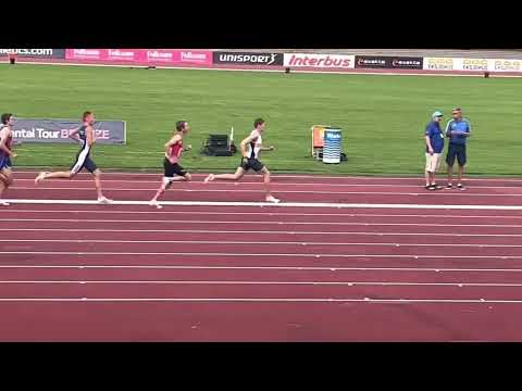 Göteborg GP 2022 800m B-final Tim Yngesjö 1.54