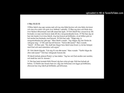180511 Gunnar Nilsson 1 Mos 32:22-32
