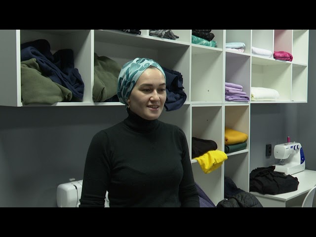 В Мамадыше активисты присоединилась к Всероссийской акции и начала шить теплую одежду для солдат