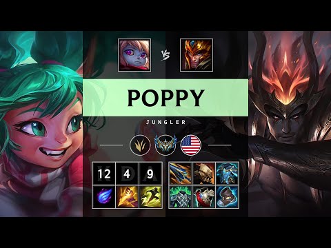 Poppy Jungle vs Jarvan IV - NA Challenger Patch 25.15