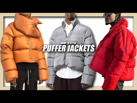 HOW TO STYLE PUFFER JACKETS | EVERYTHING you NEED to...