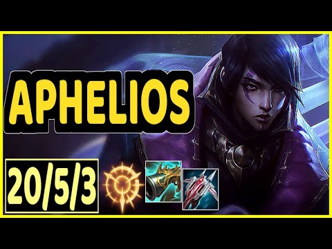 APHELIOS VS ZERI - 20/5/3 KDA ADC GAMEPLAY MASTER I