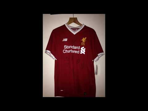 My Signed Liverpool Shirt collection, LFC YNWA Candy Adidas Carlsberg Rush Barnes Fowler Salah Klopp