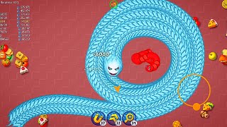 Biggest worm in the world ☠️😈 || Worm Zone ||