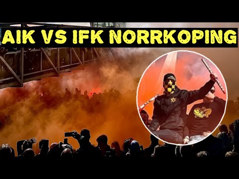 BUSSMOTTAGNING AIK | AIK Stockholm VS IFK Nörrkoping (Bus reception AIK)