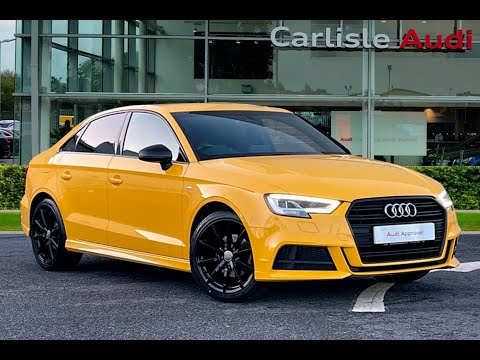 Approved Used Audi A3 Saloon Black Edition | Carlisle Audi
