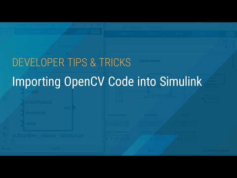 Importing OpenCV Code into Simulink