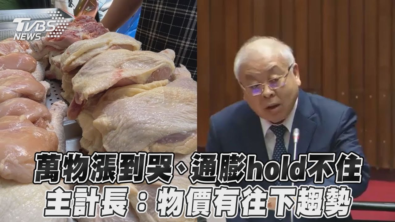 政府的多重宇宙? 萬物齊漲主計長竟稱:物價有往下趨勢