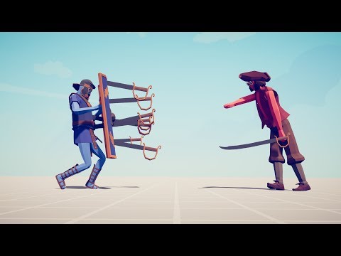 CUTLASS THROWER vs EVERY UNIT - Totally Accurate Battle Simulator TABS