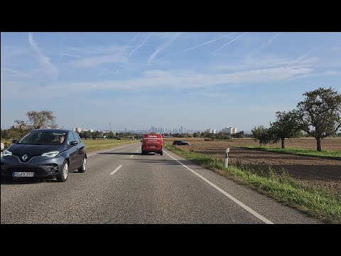 a drive in beautiful taunus from Oberursel to Steinbach over Kronberg