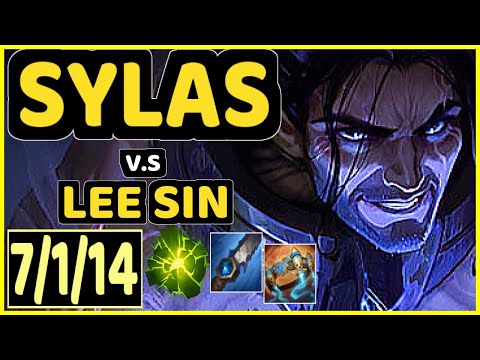 GILIUS (SYLAS) vs LEE SIN - 7/1/14 KDA JUNGLE CHALLENGER GAMEPLAY - EUW