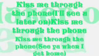 ♥Soulja Boy ft.Sammie-Kiss Me Thru Da Fone With Lyrics♥